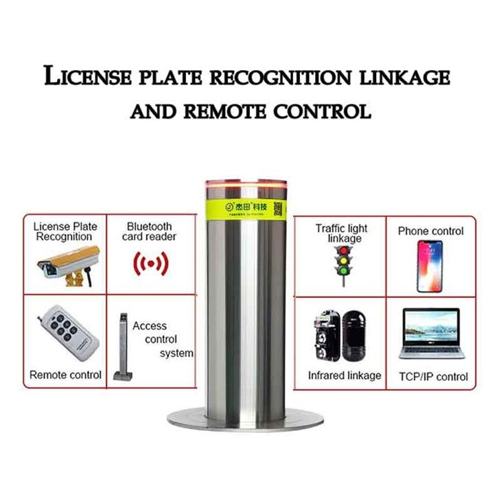Retractable Semi-automatic Bollards